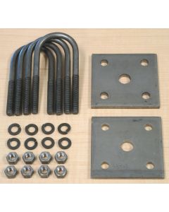 U-Bolt Tie-Plate Kit,  2K Axle