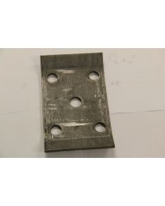 U-bolt Plate, 3"