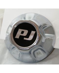 Chrome 5 on 5" Hub Cover w/ PJ Logo