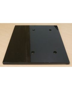 Winch Mounting Plate for T8 F8.  16.25" x 12.75" x ½" smooth plate.  All Bumper Pulls where winch plate mounts to deck.