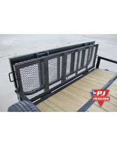 Gate Bi-fold 60" Regular Sides Black